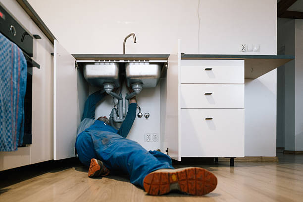 Professional Plumbing technician working in Herman, PA